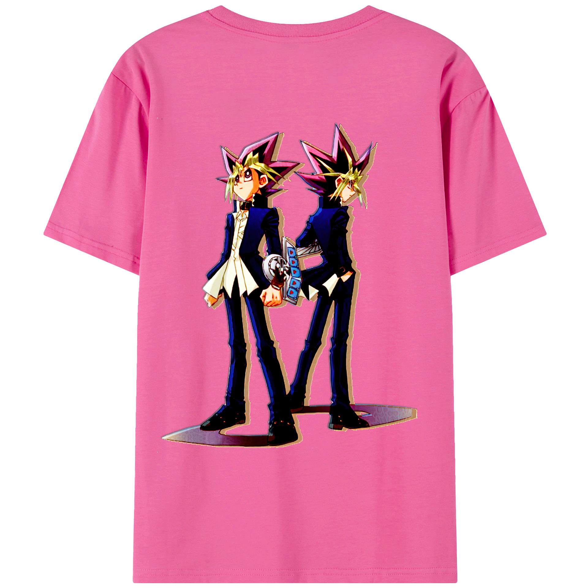 （画像用） 遊☆戯☆王 Yu-Gi-Oh! レディース半袖Tシャツ(バックプリント)
